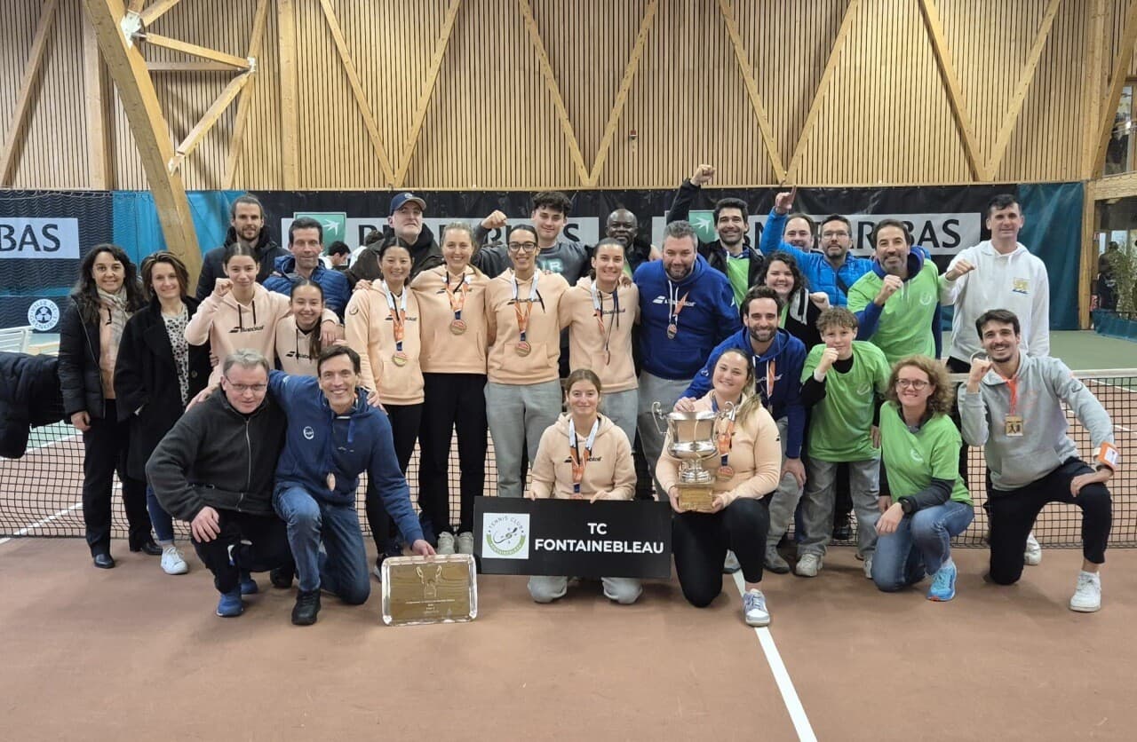 Tennis: Fontainebleau décroche un titre historique